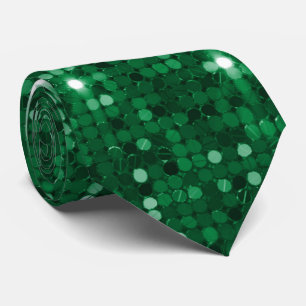 Luxueux Emerald Sparkle Cravate
