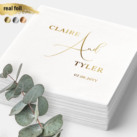 Luxueux et minimaliste, romantique "Et" Mariage