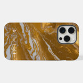 Luxueux Gold Marble iPhone/coque ipad (Verso Horizontal)
