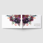 Luxueux Mariage floral d'aquarelle noire (Complet)