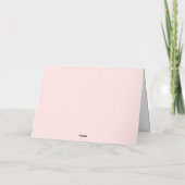 Luxueux Minimaliste Vide Rose (Dos)
