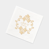 Luxueux Monogramme Art Nouveau (Gauche)