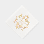 Luxueux Monogramme Art Nouveau (Droite)