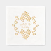 Luxueux Monogramme Art Nouveau (Recto)