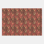 Luxueux Motif de papier numérique de Noël (Devant 2)