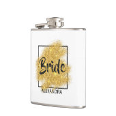 Luxueux or particules nuptiale Flacon de douche (Gauche)