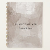 luxueux salon perle métallique monogramme (Devant)