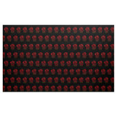 Luxueux tissu Floral Rose Rouge - Rose romantique (Yard)