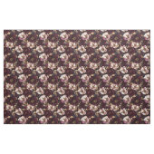 Luxueux Velours Fleurs Tissu (Fat Quarter)