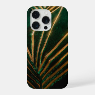 Luxueux Vert Émeraude Or Laiton Art Déco Vintage