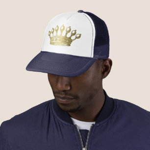 Luxueuze Esoteric Gold Crown Trucker Pet