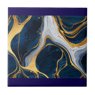 "Luxueuze keramische Tegel met marmeren textuur" Tegeltje