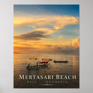 Luxueuze Mertasari Beach Bali Poster