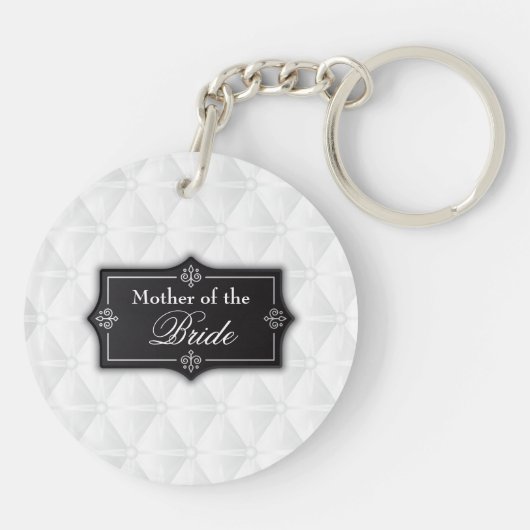 Luxueuze moeder van de Sleutelhanger van het bruid (Achterkant)