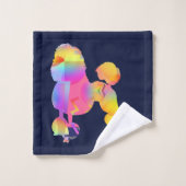 Luxueuze poedelhond bad handdoek (Wasdoekje)