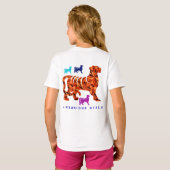 luxueuze stijl t-shirt (Achterkant volledig)