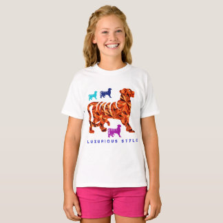 luxueuze stijl t-shirt