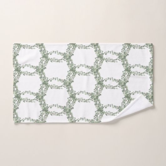 LUXURIEUZE BOTANISCHE SAGE GROENE HAMPTON TOWEL SE BAD HANDDOEK (Handdoek)