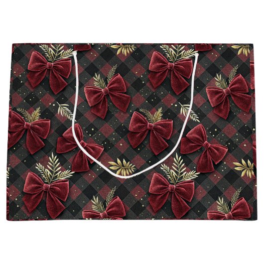 Luxurious Holiday Gift Bag Groot Cadeauzakje (Voorkant)