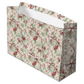 Luxurious Holiday Gift Bag Groot Cadeauzakje (Achterkant Gekanteld)