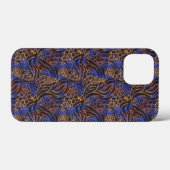 Luxurious Leopard and Zebra Print Pattern Case-Mate iPhone Case (Achterkant (horizontaal))