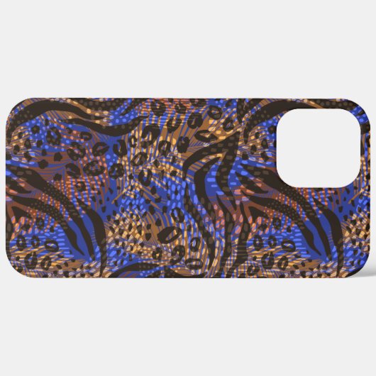 Luxurious Leopard and Zebra Print Pattern Case-Mate iPhone Case (Achterkant (horizontaal))