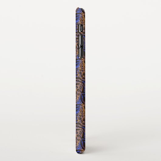 Luxurious Leopard and Zebra Print Pattern iPhone Hoesje (Linkerkant)