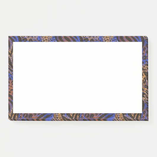 Luxurious Leopard and Zebra Print Pattern Post-it® Notes (Voorkant)