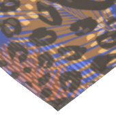 Luxurious Leopard and Zebra Print Pattern Tafelkleed (Gekanteld)