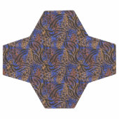 Luxurious Leopard and Zebra Print Pattern Voetbal (Enkel)