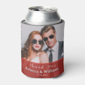 Luxurious Rose Flower Floral Wedding Can Cooler (Blikje Voorkant)