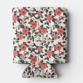 Luxurious Rose Flower Floral Wedding Can Cooler (Achterkant)