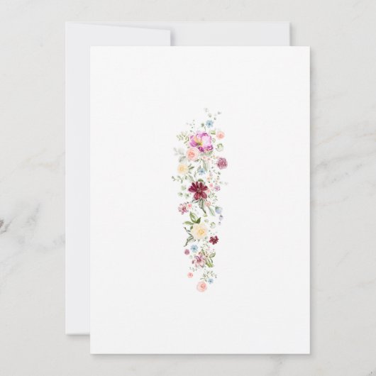 Luxurious Spring Garden Wedding Invitation (Dos)