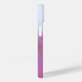 Luxurisch Paars en roze ombre Lijst Case-Mate iPhone Case (Achterkant / Rechts)