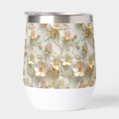 Luxury 3D Embossed Floral Gold Foil Elegant  (Droite)