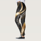 Luxury Abstract Marble Leggings (Gauche)