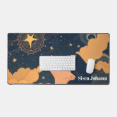 Luxury Art Deco Geometric Modern Office Bureaumat (Keyboard & Muis)