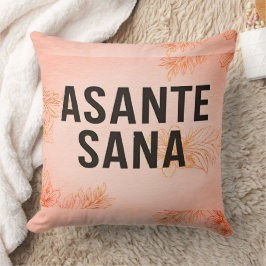 Luxury Asante Sana Sunset Pink - Radiant Watercolo Kussen