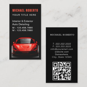 Luxury Automotive Car Services Visitekaartje