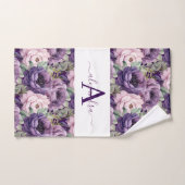 Luxury Bath Towel Set | Pamper Yourself w/ Flowers (Serviette à main)