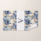 Luxury Bath Towel Set | Pamper Yourself w/ Flowers (Serviette à main)