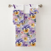 Luxury Bath Towel Set | Pamper Yourself w/ Flowers (En situation)