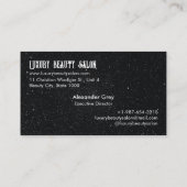 Luxury Beauty Salon Visitekaartje (Achterkant)