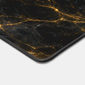 Luxury Black and Gold Marble Mouse Pad (Hoek)