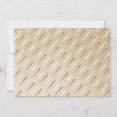 Luxury Black en Gold Photo Kaart (Achterkant)