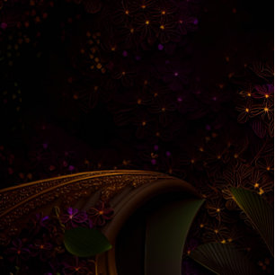 Luxury Black Gatsby's Wedding Save the Date