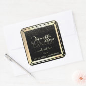 Luxury Black Product Packaging Labels Gold Lijst (Envelop)