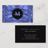 Luxury Blue Crystal Jewel Gem Design Visitekaartje (Voorkant / Achterkant)