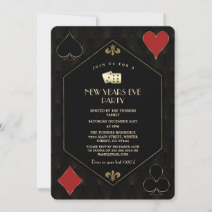 Luxury Casino Vegas Gold Gatsby New Year's Eva Kaart