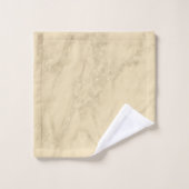Luxury Champagne Gold Glitter Marble Customize Bad Handdoek (Wasdoekje)
